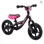 Sonic Glide 10″ Balance Bike – Colour: Black / Pink
