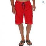 Regatta Men’s Hotham Board Shorts – Size: M – Colour: Pepper Red