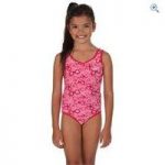 Regatta Girl’s Diver Swimsuit – Size: 5-6 – Colour: PRETTY PINK