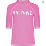 Animal Molly Mermaid Kids’ Rash Vest (7-12) – Size: 9-10 – Colour: LILY PINK