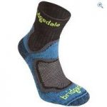 Bridgedale Men’s CoolFusion RUN Speed Trail Socks – Size: L – Colour: Blue