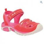 Regatta Kids’ Boardwalk Jnr Sandals – Size: 13 – Colour: PURHEART-IRI