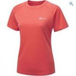 Hi Gear Regulate Women’s Tech Tee (Short Sleeve) – Size: 8 – Colour: Coral Pink