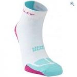 Hilly Women’s TwinSkin Anklet Socks – Size: S – Colour: WHITE-PINK-BLUE
