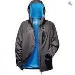 OEX Roq 2-Layer Men’s Waterproof Jacket – Size: XXS – Colour: Charcoal-Black