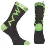 Northwave Extreme Tech Plus Cycling Socks – Size: L – Colour: Black / Green