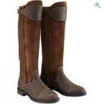 Caldene Women’s Buckland Long Wax & Leather Counntry Boots – Size: 7 – Colour: Tan