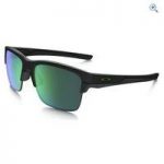 Oakley Thinlink Sunglasses (Matte Black / Jade Iridium) – Colour: Matte Black