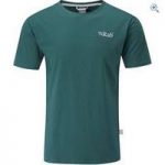 Rab Men’s Stance Tee – Size: M – Colour: EVERGREEN