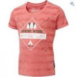 Hi Gear Springwood Kids’ T-Shirt – Size: 2 – Colour: Coral Pink