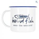 Weird Fish Enamel Mug – Colour: WHITE TIN