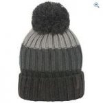 Craghoppers Men’s Picton Multi Stripe Knit Bobble Hat – Size: S-M – Colour: Dark Khaki