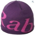 Rab Logo Beanie – Colour: Grape