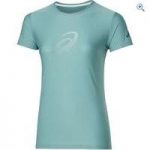 Asics Womens’ Graphic Short Sleeve Top – Size: L – Colour: KINGFISHER