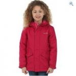 Regatta Kids’ Hurdle Jacket – Size: 7-8 – Colour: DARK CERISE
