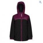 Regatta Girls’ Icara Waterproof Jacket – Size: 32 – Colour: Black