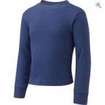 Freedom Trail Kids’ Thermal Baselayer Long Sleeved Top – Size: 34 – Colour: Navy