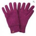 Hi Gear Women’s Chenille Glove – Size: S-M – Colour: BEETROOT