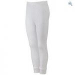 Freedom Trail Kids’ Thermal Baselayer Long Johns – Size: 9-10 – Colour: White