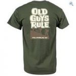 Old Guys Rule ‘Still Rambling On’ T-Shirt – Size: L – Colour: MILITARY GREEN