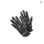 Harry Hall Girls’ Roxby Reflective Gloves – Size: L – Colour: Black