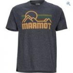 Marmot Men’s Marmot Coastal Tee SS – Size: M – Colour: Charcoal