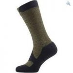 SealSkinz Walking Mid Length Sock – Size: L – Colour: OLIVE MARL
