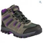 Hi Gear Kinder WP Women’s Walking Boots – Size: 8 – Colour: Charcoal & Purple