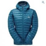 Mountain Equipment Women’s Arete Hooded Jacket – Size: 12 – Colour: LAGOON BLUE
