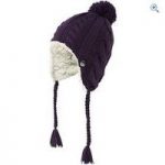 North Ridge Womens Fur Lined Inca Hat – Colour: Dark Purple