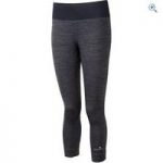 Ronhill Women’s Aspiration Victory Crop Tight – Size: 14 – Colour: CHARCOAL MARL