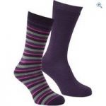 The Edge Women’s Parallel Thermal Socks – Colour: Lavender