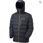 Montane Men’s Black Ice Jacket – Size: XL – Colour: Black / Kiwi Green
