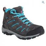 Karrimor Kids’ Bodmin Mid WP Waterproof Walking Boots – Size: 3 – Colour: GREY-BLUE