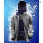 The Edge Women’s Tremblant Snow Jacket – Size: 14 – Colour: GRAPHITE-PURPLE