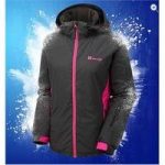 The Edge Women’s Elinar Elite Ski Jacket – Size: 18 – Colour: Grey Pink