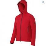 Mammut Men’s Base Jump SO Hooded Jacket – Size: XL – Colour: Red