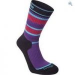 Bridgedale Striped Hiker Women’s Socks – Size: S – Colour: Purple