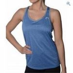 More Mile Marl Ladies’ Running Vest – Size: L – Colour: Blue