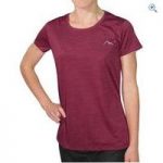 More Mile M-Tech Dry Ladies’ Short Sleeve Running Top – Size: XL – Colour: Raspberry