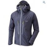 Rab Men’s Spark Waterproof Jacket – Size: S – Colour: Steel Grey