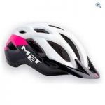 Met Crossover Helmet – Colour: White Pink