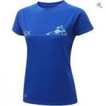 OEX Women’s Mountain Graphic Tee – Size: 28 – Colour: OEX BLUE