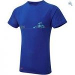 OEX Men’s Mountain Graphic Tee – Size: M – Colour: OEX BLUE