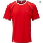 Rab Men’s Runout Tee – Size: L – Colour: Cardinal Red