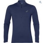 Asics Men’s Long Sleeve Half Zip Jersey – Size: XL – Colour: INDIGO BLU HEAT