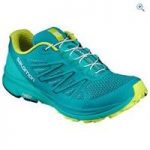 Salomon Women’s Sense Marin Trail Running Shoe – Size: 5 – Colour: Turquoise