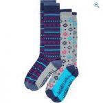 Harry Hall Women’s Riding Socks (2 Pair Pack) – Colour: Mixed