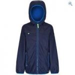 Regatta Kids’ Leverage Waterproof Jacket – Size: 7-8 – Colour: Navy