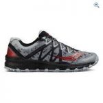 Saucony Caliber TR Men’s Trail Running Shoe – Size: 7 – Colour: GREY-RED